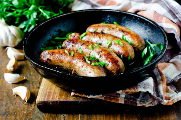 Dikuku chicken sausages